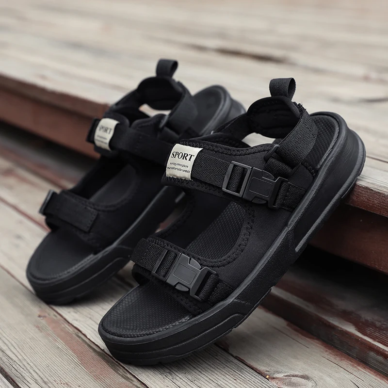 

2019 Men Summer Leisure Sandals Comfortable Mesh-fabric Lightweight Outdoor Sports Shoes for Beach Hiking and Driving