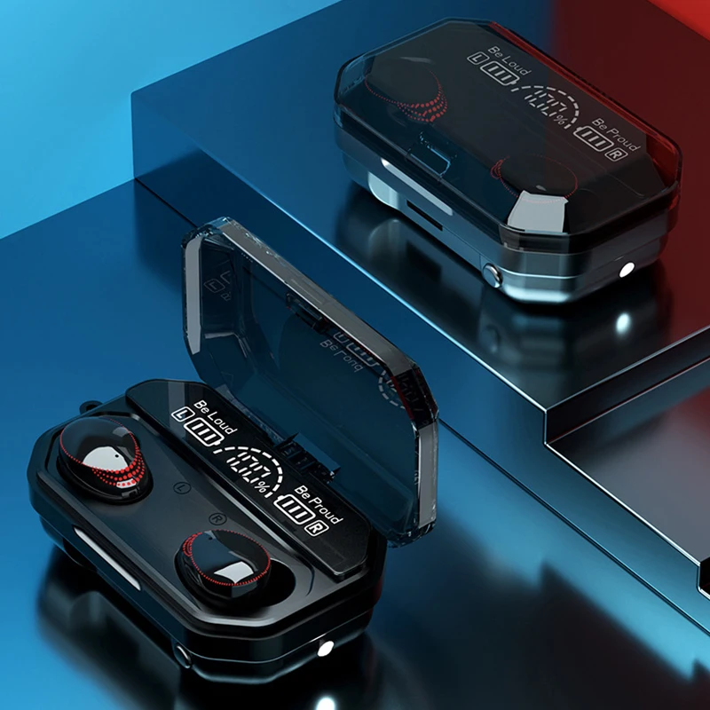 Беспроводные наушники TWS A18 Bluetooth-совместимые спортивные стереонаушники HiFi 9D с