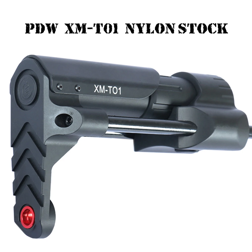 

PDW XM-T01 plastic Tactical Toy Gun Stock Gel Blaster Upgrade Extended Stock Upgrade Part Replacement Accessories