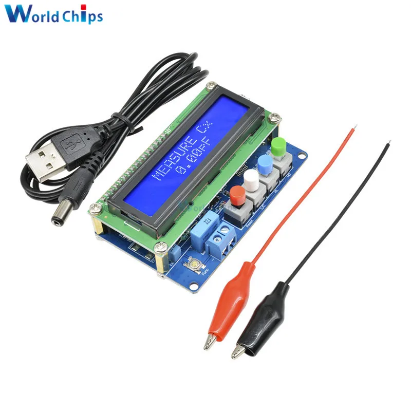 1 компл. USB LC100 A цифровой ЖК индуктивность емкость L/C HC измерительный модуль тестер