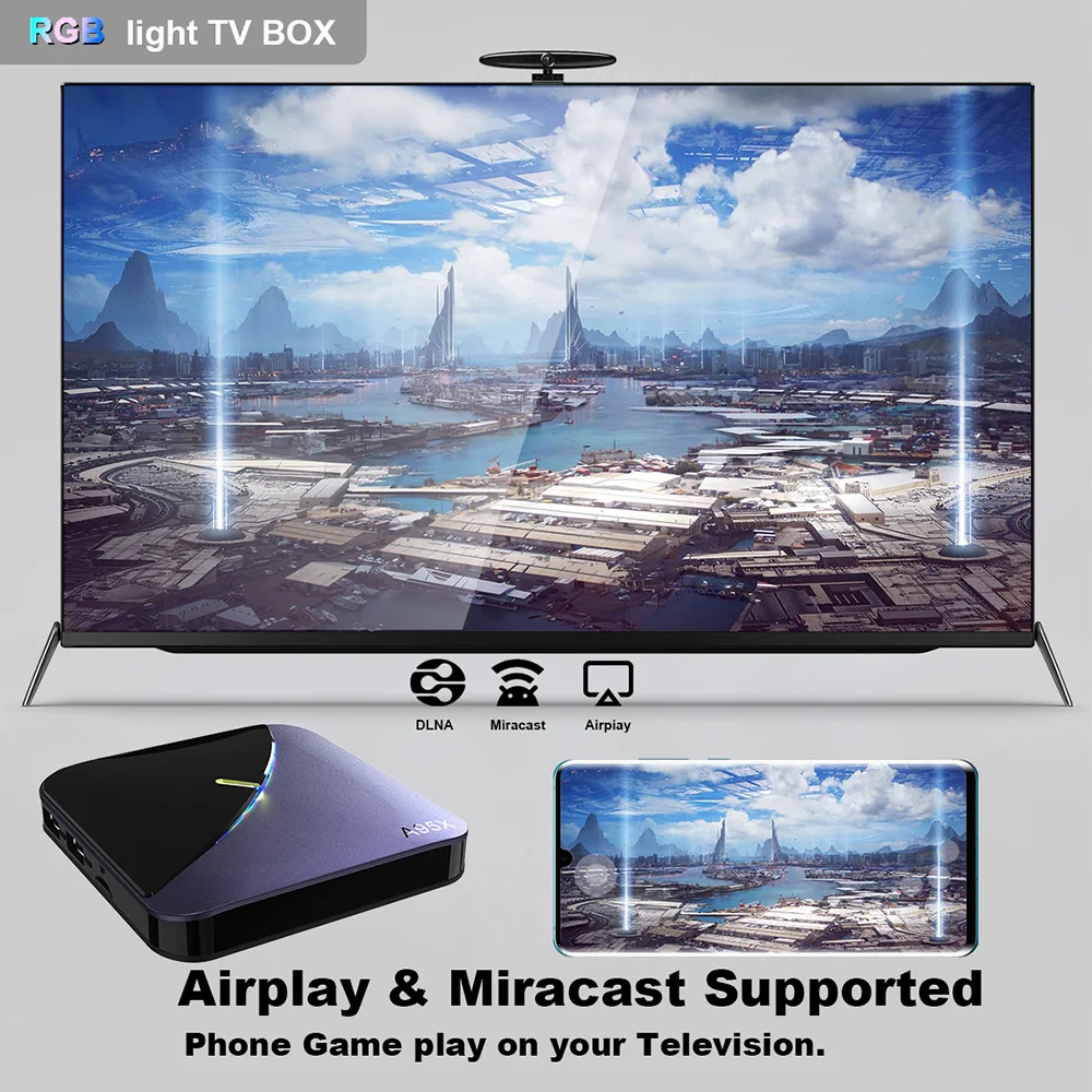 ТВ-приставка A95X F3 Air II Android 11 Amlogic S905W2 4 + 64 ГБ 2 16 Гб |