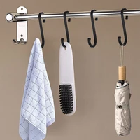 1 pcs space aluminuml practical hooks s shape kitchen hanger for hanging holder hook clothes hook clasp railing s handbag h c0u5