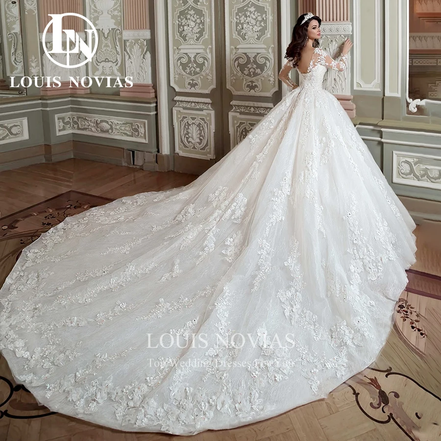 LOUIS NOVIAS бальное платье свадебные платья для женщин сексуальное невесты принцессы