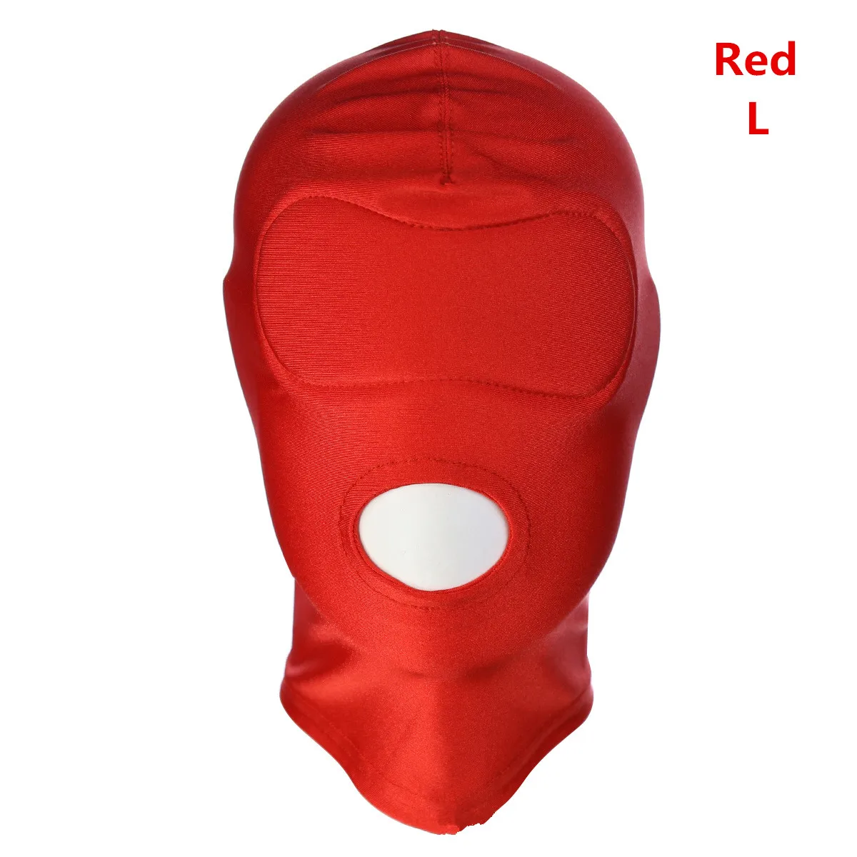 Экзотическая одежда красного цвета эластичная маска с капюшоном для повязки на