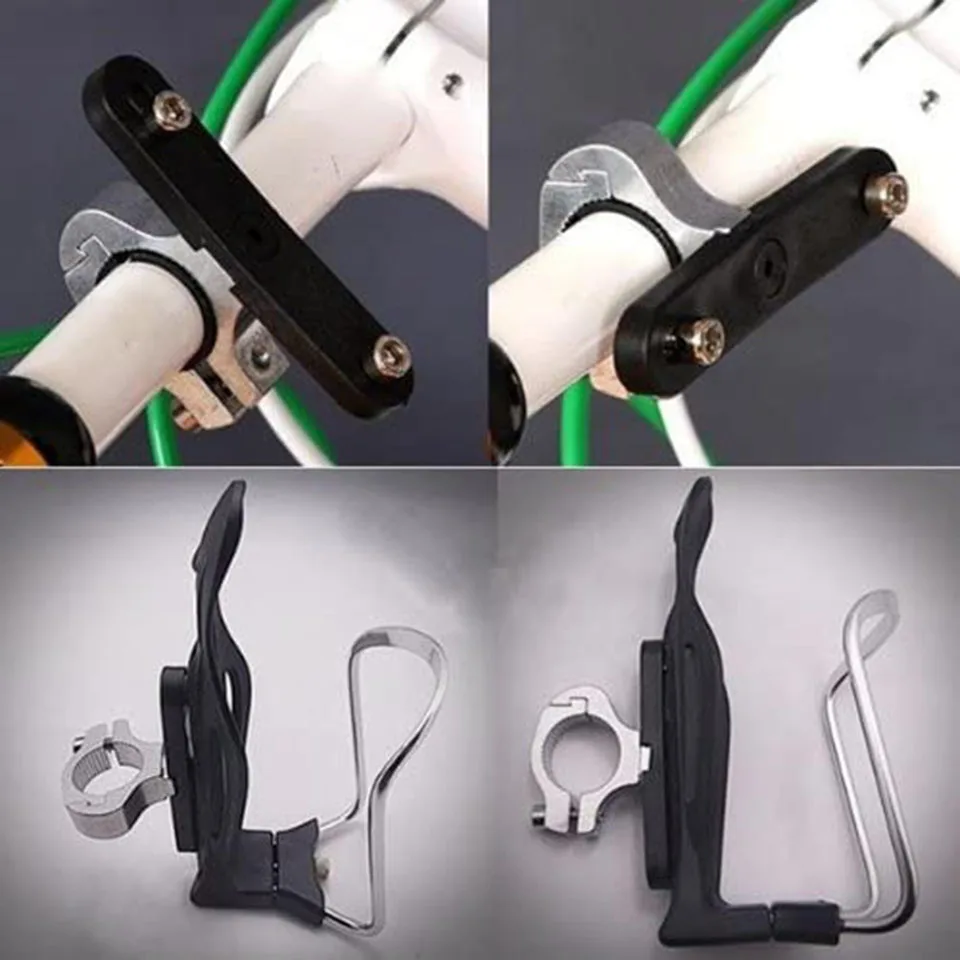 Bike Bicycle Cycling Clamp Clip on Water Bottle Cup Cage Holder Handlebar Mount cage conversion seat | Спорт и развлечения