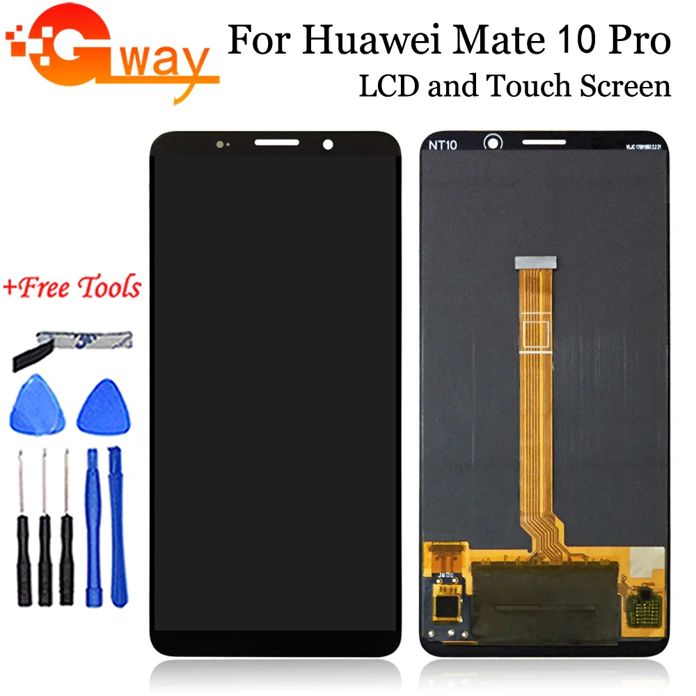 Оригинальный ЖК-дисплей для Huawei Mate 10 Pro BLA-L09 сенсорный экран с рамкой в сборе ALP-AL00