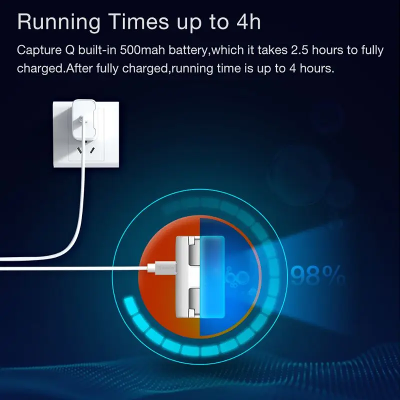 

H7JA Portable Single Axis Handheld PTZ Stabilizer for iphone Hua-wei Xiao-mi Cellphones Sports Camera