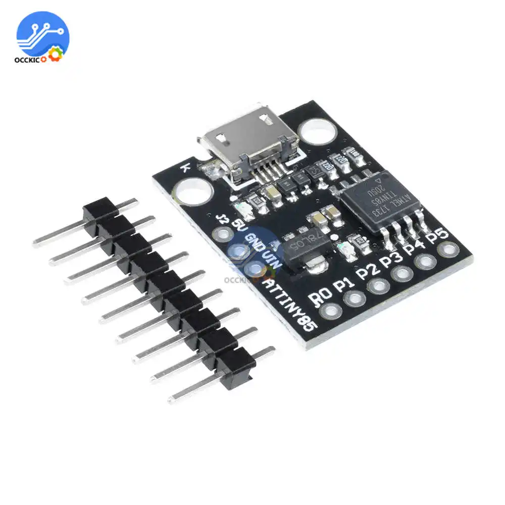 Плата разработки ATtiny ATtiny85 Digispark Kickstarter Micro USB модуль для микроконтроллера низкой