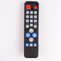 learn remote control work for 2 devices for tv vcr stb dvd dvbtv box easy to use for old people universal controller