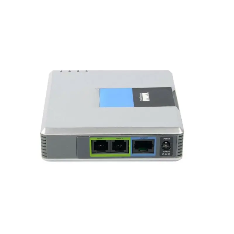 1 компл. VOIP шлюз 2 SIP порты V2 протокол интернет-телефона речевой адаптер с сетевым