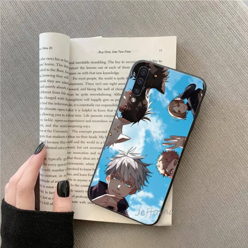 

Jujutsu Kaisen Anime Phone Case For Samsung galaxy S note 7 8 9 10 20 fe edge A 6 10 20 30 50 51 70 lite plus Soft