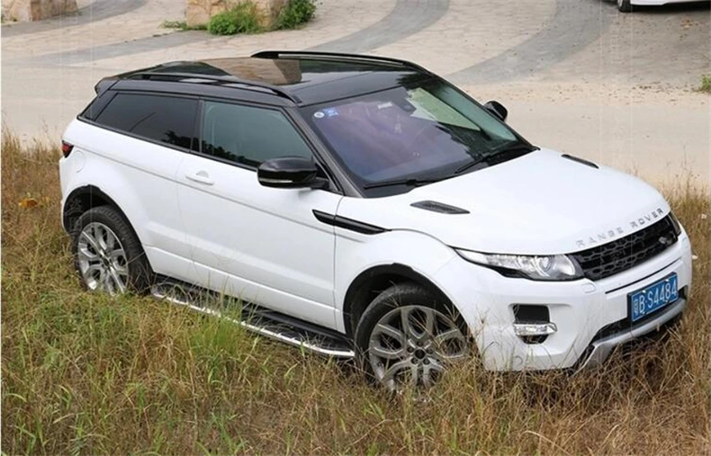 Полка на крышу для LAND ROVER RANGE EVOQUE 2011 2019 рельсы из алюминиевого сплава багажная