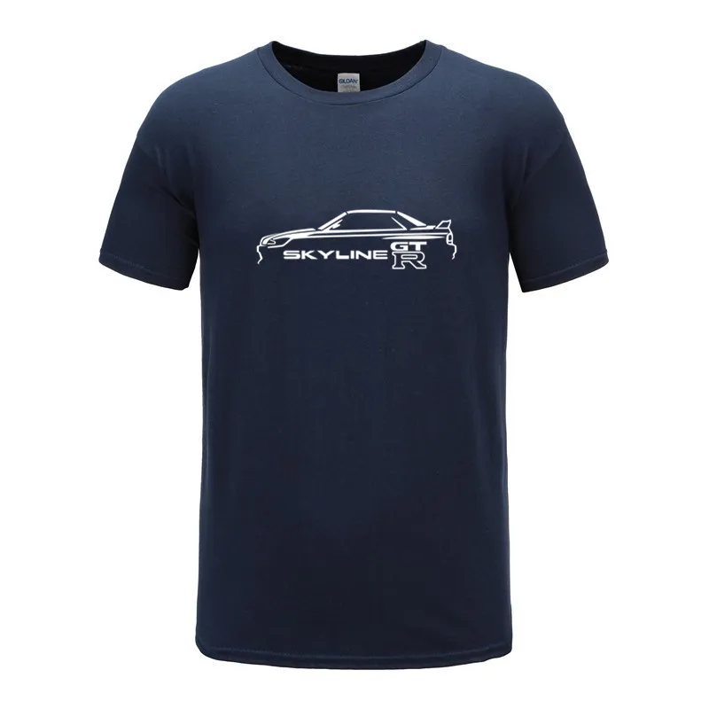 

Новинка, Мужская футболка из хлопка с надписью «Справочная модель NISSAN SKYLINE GTR R32 NISMO S-2XL JDM Shinichiro Sakurai»