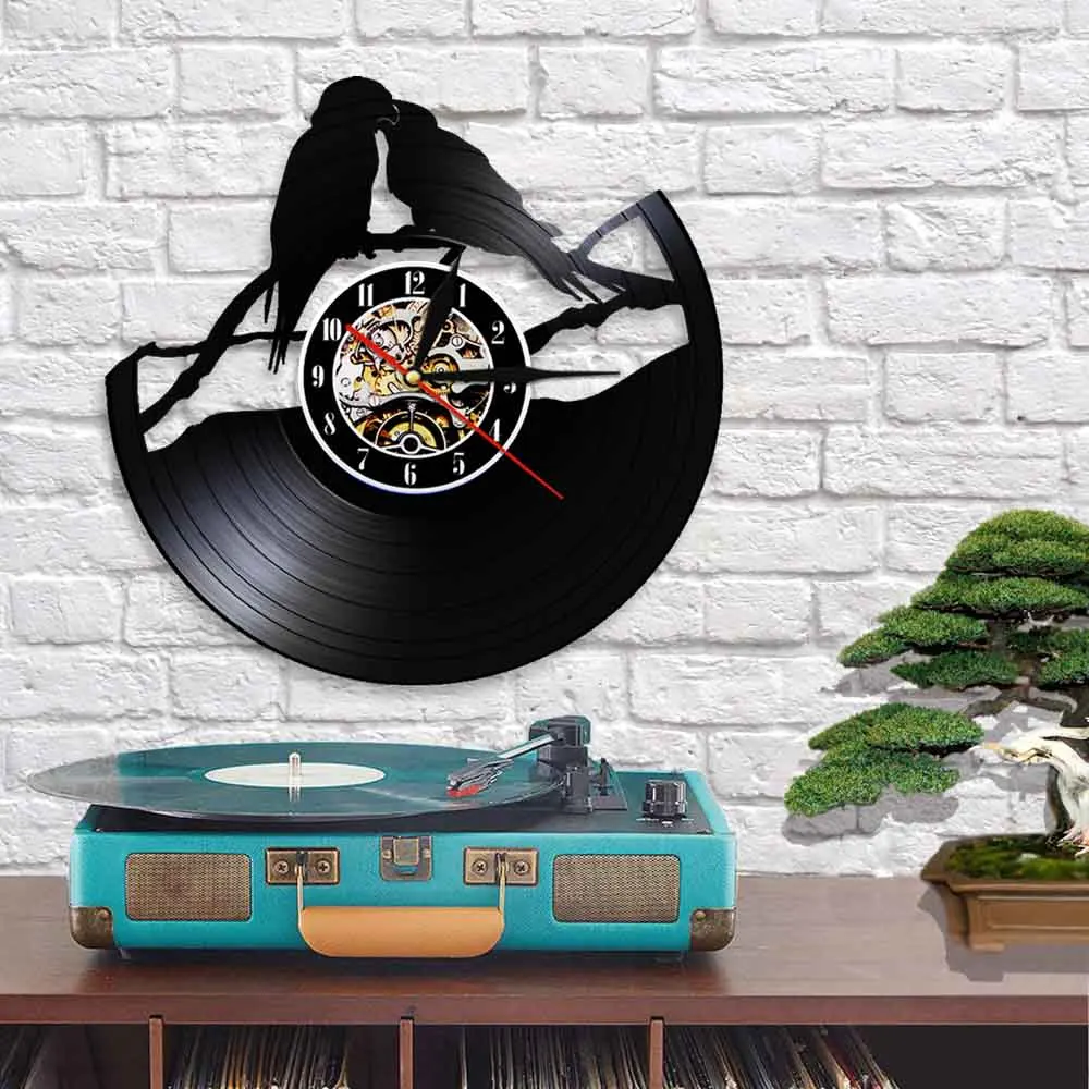 Настенные виниловые переводные картинки в виде попугаев для украшения