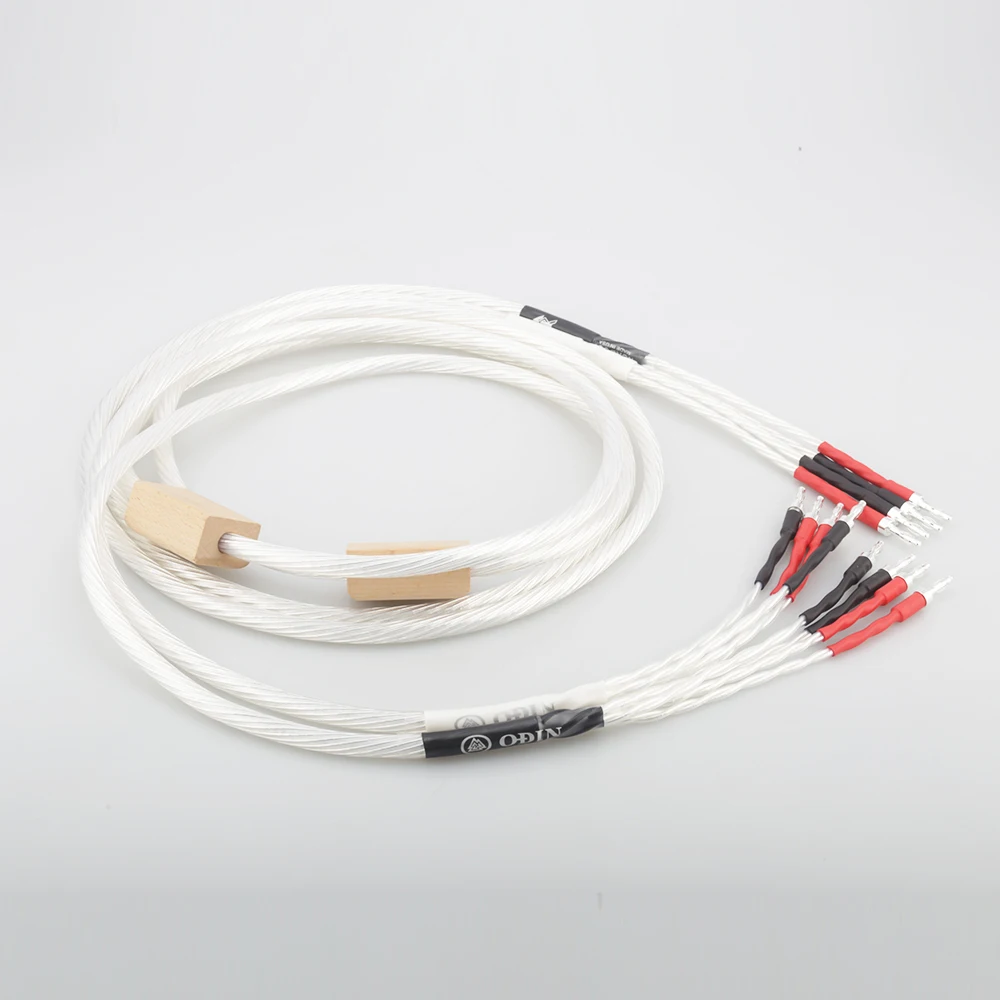 2 5 м Nordost Odin динамик кабель Biwire банан терминал посеребренный hifi 100% Новый бренд|nordost