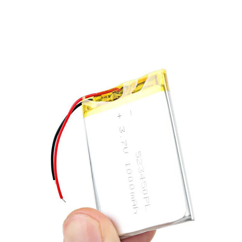 1000mah 3,7 V 523450 литий-ионные полимерные lipo Аккумуляторы для смартфонов DVD MP3 MP4 MP5 светодиодный bluetooth-гарнитура
