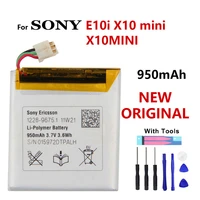 100 genuine 950mah battery for sony e10i x10 mini x10mini phone high quality batteria batteries with tools