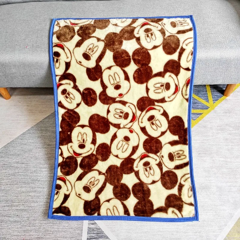 Mickey3 Дисней мультфильм Минни Микки Маус Ститч Винни автомобиль одеяло с человеком пауком бросок 70x100 см летнее одеяло s для ребенка на кровать кроватки - Цвет: Mickey3