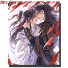 Алмазная живопись аниме Mo Dao Zu Shi Wei Wuxian Lan Wangji Dimoand, мозаика, настенное искусство, домашний декор для детской комнаты, украшение