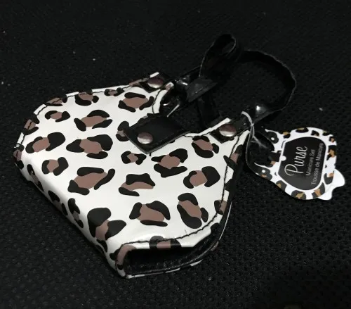 Свадебные сувениры для душа из розового кошелька в горошек набор маникюра ногтей