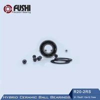 r20 hybrid ceramic bearing 31 7557 1512 7 mm 1pc industry motor spindle r20hc hybrids si3n4 ball bearings 3nc r20rs