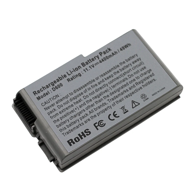Аккумулятор для ноутбука Inspiron 510m 600m 500m Latitude D500 D505 D510 D520 D530 D600 D610 312 0090 0408 451 10133 9X821