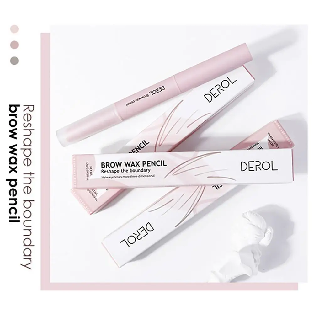 

Гелевый карандаш для бровей, карандаш для укладки бровей, воск, ТИНТ, ручка и кисть, карандаш для макияжа бровей, идеальный компаньон для мак...