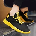 Men Casual Shoes Sneakers Summer Flying Fabric Lac-up Lightweight Comfortable Breathable Walking Plus Size 2019 New Mesh Men