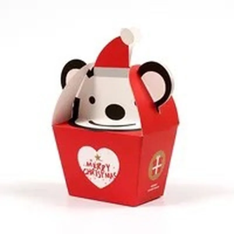 

Christmas Gift Bag Navidad Paper Christmas Bag Wedding Banquet Candy Box Perfume Doll Candy Nougat Wedding Packaging Mystery Box