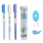 Ручка стираемая, стержни для стираемой гелевой ручки мм, 25 шт.компл., 0,5 мм, ручки, кавайные канцелярские принадлежности шт.