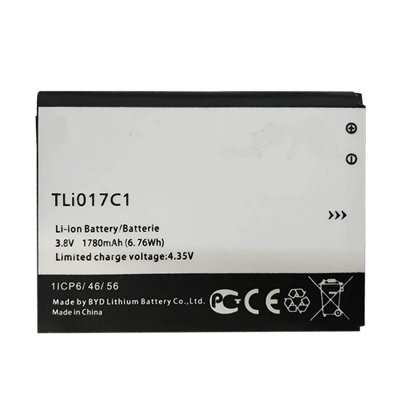 Аккумулятор для телефона Alcatel One Touch PIXI 3 4 5 дюйма 1780 мАч 5019D 5017D 5017A 5017X 5017 5027B