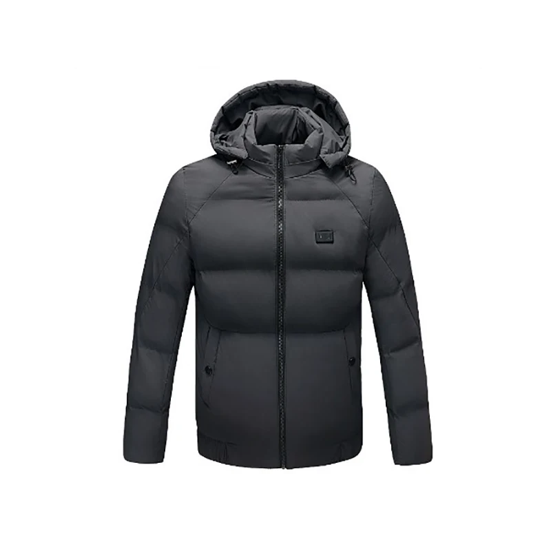 

Winter Men Jacket Keep Warm Smart Thermostat USB Heating Jackets Hooded Casual Men Clothing 2020 Fashion Cf80