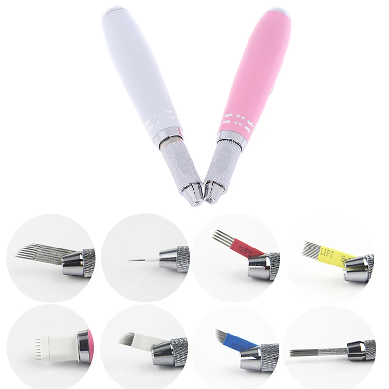 Мини ручка для татуажа ручная удобная микроблейдинг макияжа бровей/подводки