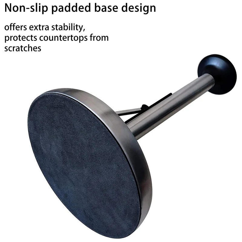 

Paper Towel Holder, Standing Paper Towel Organizer Roll Dispenser for Kitchen Countertop Home Dining Table