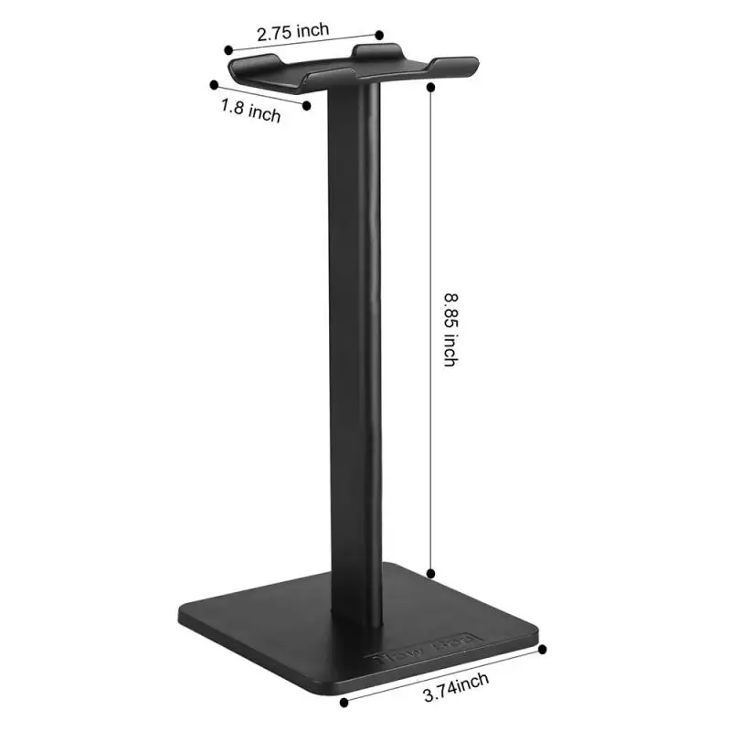 

Earphone Headset Hanger Headphone Stand Holder Desk Display Universal Stable Position With Non-slipping TPU Each Corner Portable