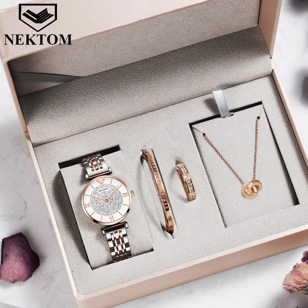 

Новинка 2021, роскошные женские часы, креативные женские часы со стальным браслетом, подарок на день рождения, годовщину, День Святого Валенти...