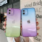 Силиконовый чехол для iPhone 11, 7, 12 Pro, Xs Max, X, Xr, Se 2020, 8 Plus, прозрачный, ультратонкий, мягкий