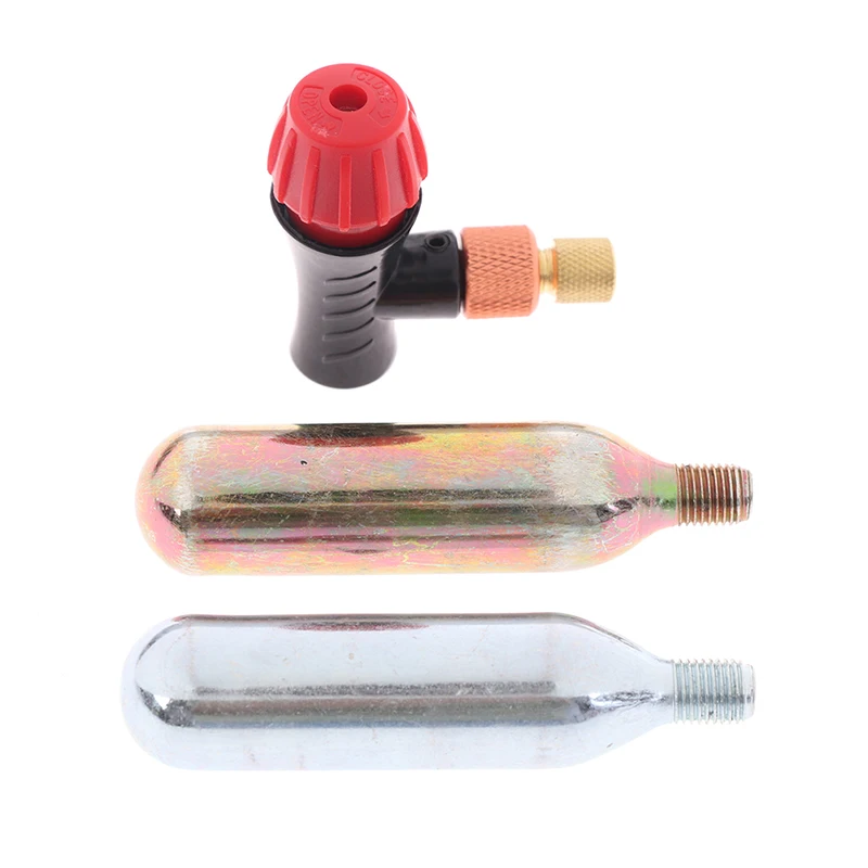 

Bicycle air pump valve AV/FV portable CO2 air bottle valve head schrader&presta valve universal mtb Air Inflator Accessories