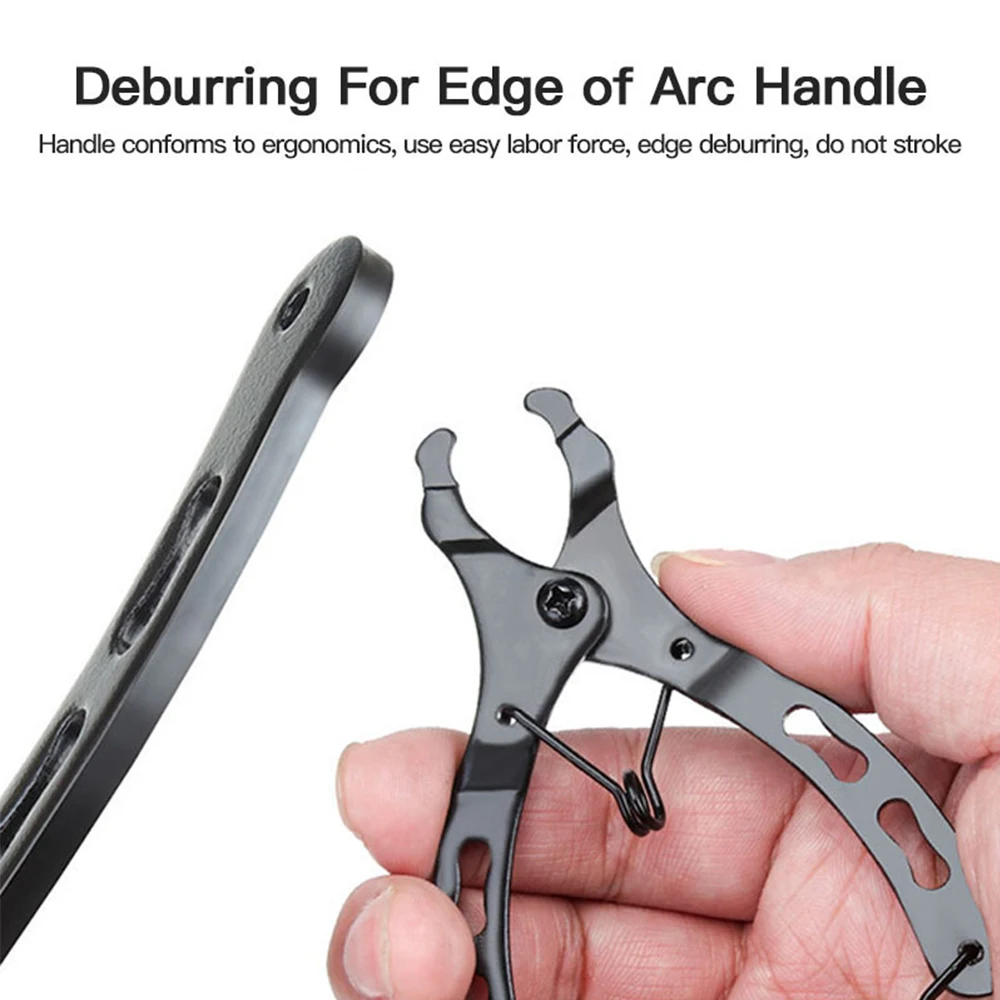 

Mini Chain Clamp Magic Buckle Pliers Quick Link Cycling Wrench Chain Clamp Removal Tool MTB Road Bike Installation Wrench Tool