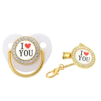 i love you series white dummy pacifier baby 0 18 months baby