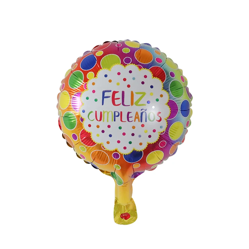 50/100 шт 10 дюймов испанский с надписью I Love You (я тебя люблю) Фольга воздушные шары Feliz