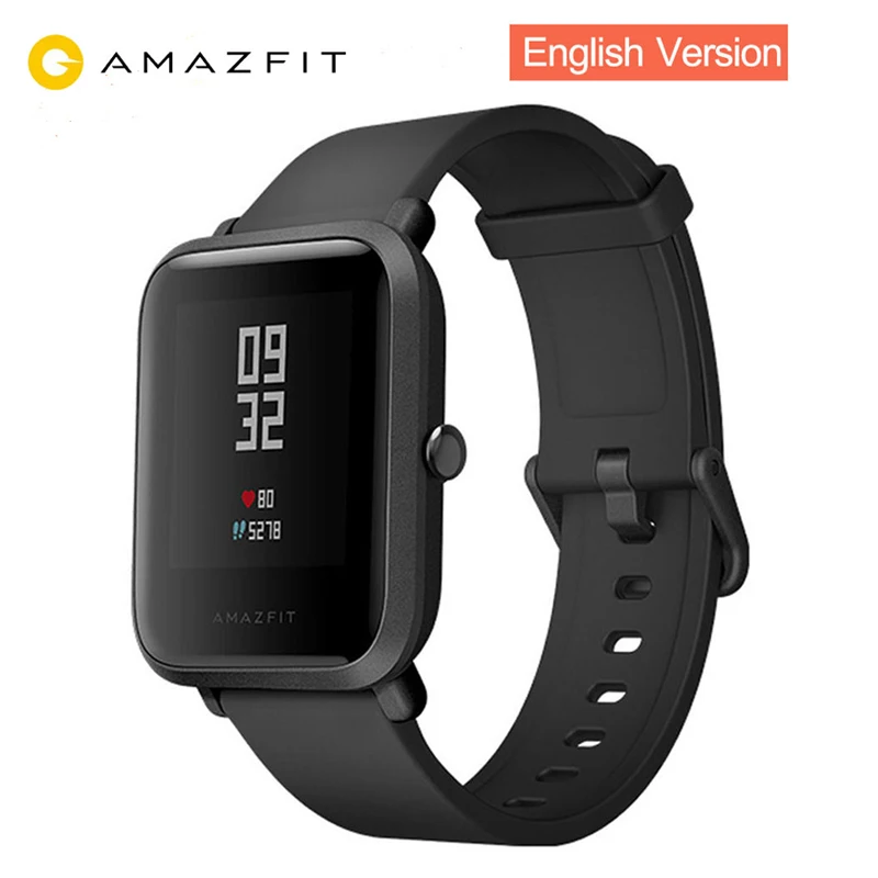 Huami Amazfit Bip Смарт-часы gps спортивные Смарт-часы Android iOS монитор сердечного ритма 45 дней Срок службы батареи IP68 всегда на дисплее