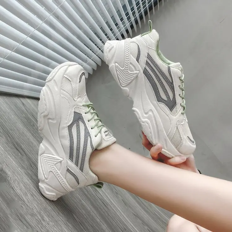 

Harajuku Classics Platform Shoes Women Fashion Sneakers Casual Loafers Woman Low-cut White Shoes Quality PU Student Skateboard