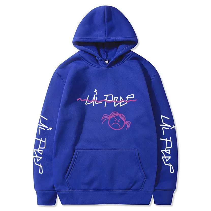 Blue 70 Lil Открытый толстовки Love lil. Peep мужские толстовки пуловер с капюшоном свитшоты мужские/женские sudaderas cry baby уличная Толстовка для мужчин - Цвет: Blue 70
