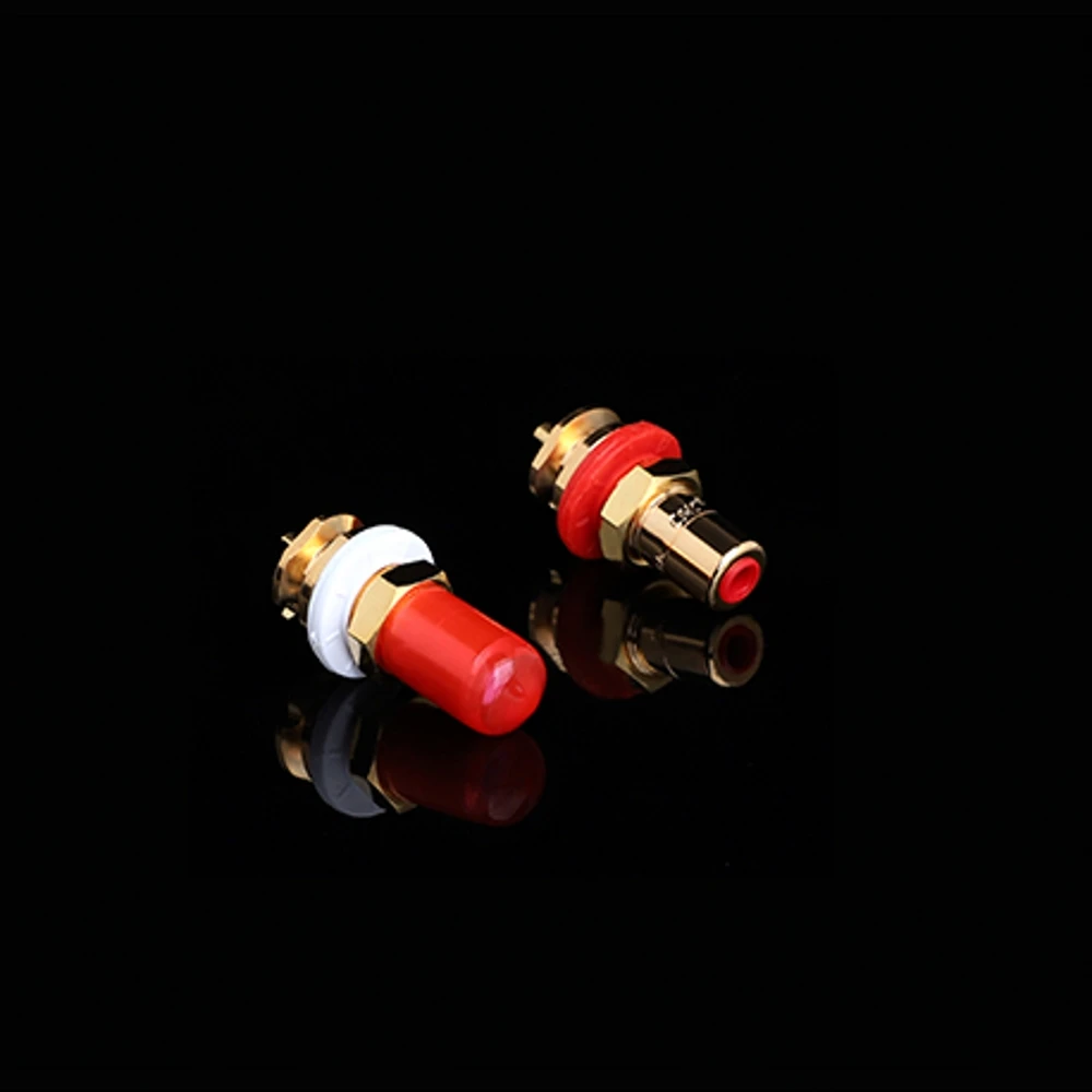 100 шт. Защитная крышка s Hifi RCA Lotus Audio AV сигнальная розетка Пылезащитная Крышка