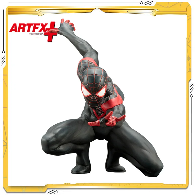 

Оригинальный ARTFX + Человек-паук Майлс Моралес аниме Коллекционные фигурки модели игрушки рождественские подарки для детей