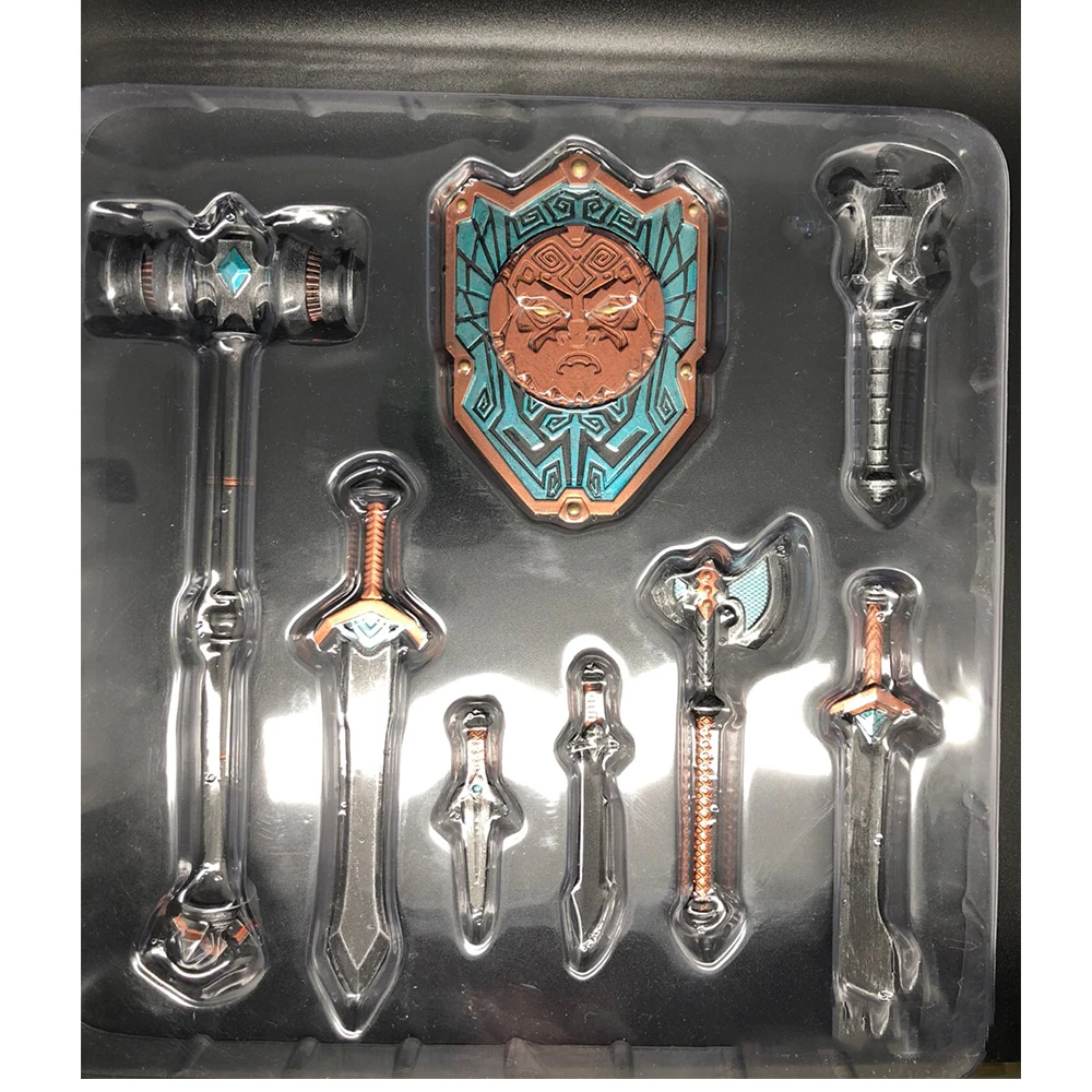 

1/12 Mythical Knight Legion Dwarf Weapon Set Model for 7 action figure body model accessories