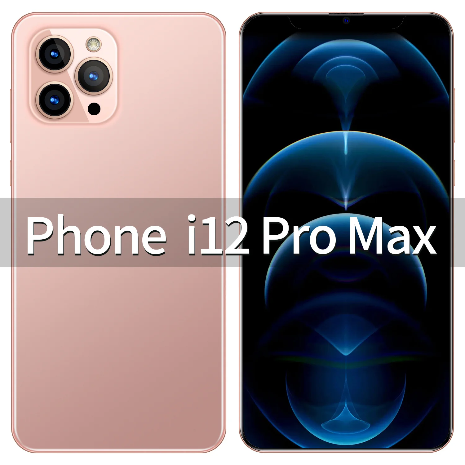 

Global Version i12 Promax 6.7 Inch Full Screen 1GB RAM 8GB ROM Cellphone Android 8.1 Unlocked Dual Sim Mobilephone Celular Smart