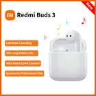 Беспроводные наушники Xiaomi Redmi Buds 3, Bluetooth 5,2, TWS, водонепроницаемые, пыленепроницаемые, вес 4,5 г