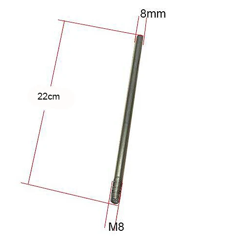 8mm Steel Rod KME+ Edge Pro точилка для ножей Скоба лопасти 360 угол градусов разворот двухсторонний шлифовальный собственный DIY точилка - Цвет: 8mm Steel Rod